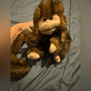 Folkmanis folktails Monkey Stuffed Plush Puppet 9”​​​​
